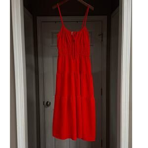 MONTEAU Los Angeles Women's Sleeveless Tiered Dress - Small